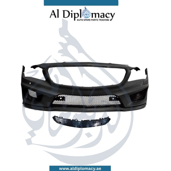 Mercedes-benz CLA CLASS W117 FRONT Bumper, WITH Sensor AND WIPER HOLE, CLA 45, without Grille, Complete - China - OEM Part Number A1178804840