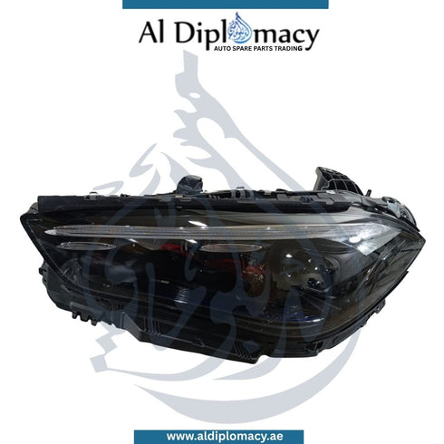 Mercedes-Benz Cle Class C236 Headlight, Digital LED, Left Side, Complete - Used OEM Part Number A2369067500