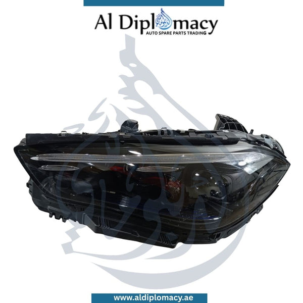 Mercedes-Benz Cle Class C236 Headlight, Digital LED, Left Side, Complete - Used OEM Part Number A2369067500