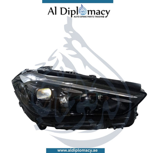 Mercedes-Benz Cle Class C236 Headlight, Digital LED, Right Side, Complete - Used OEM Part Number A2369067600