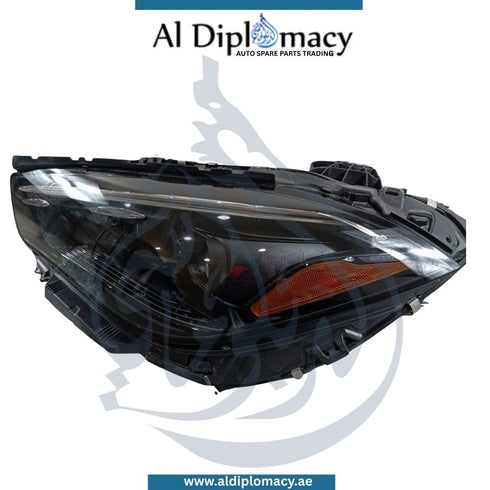 Mercedes-Benz Cle Class C236 Headlight, Digital LED, USA Type, Left Side, Complete - Used OEM Part Number A2369067700