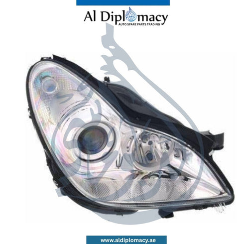 Mercedes-Benz CLS Class W219 Headlight, Double Xenon, Right Side, 1ES 008 821-321 - OEM Part Number 2198200661 Hella