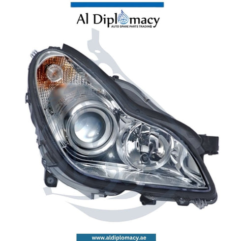 Mercedes-Benz CLS Class W219 Headlight Double Xenon Right Side - OEM Part Number A2198203061 Hella
