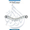 Mercedes-benz Control Arm Rear Left Side 02.32.138 - Trucktec OEM Part Number 2053506103