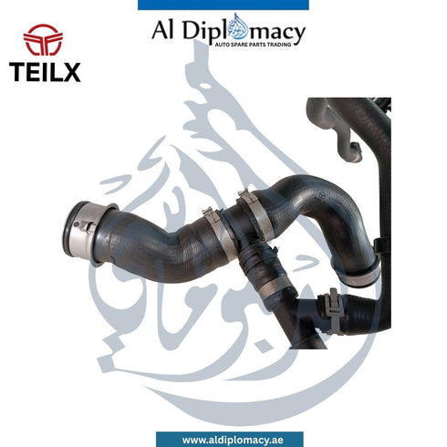 Mercedes Benz Coolant Hose, From Radiator To Engine And Oil Cooler - OEM Part Number A2045019682 - TEILX Code TE127017