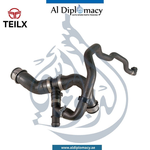 Mercedes Benz Coolant Hose, From Radiator To Engine And Oil Cooler - OEM Part Number A2045019682 - TEILX Code TE127017