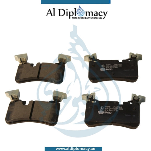 Mercedes-Benz E Class W211 Rear Brake Pad 8DB355014811, Hella - Part Number 0054202520