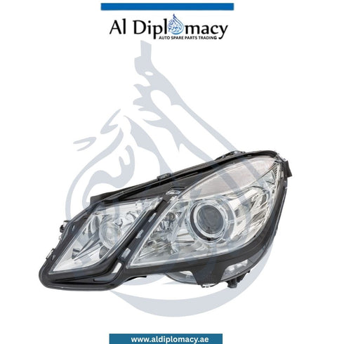 Mercedes-Benz E Class W212 Left Side Headlight Bi Xenon 1ZT 011 705-111 OEM Part Number 2128200939 Hella Brand