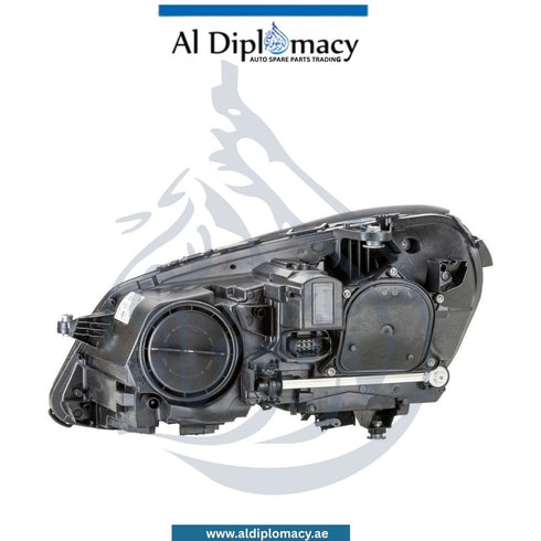 Mercedes-Benz E Class W212 Right Side Headlight Double Xenon 1EX 011 066-621 OEM Part Number 2128201839 Hella Brand