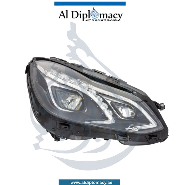 Mercedes-Benz E Class W212 Headlight Dynamic LED Right Side - OEM Part Number A2128202439 Hella