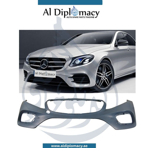 Mercedes-benz E Class W213 E CLASS FRONT Bumper, WITH Sensor HOLE, AMG, EMPTY - China - OEM Part Number 2138852700