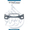 Mercedes-benz E Class W213 E CLASS FRONT Bumper, WITH Sensor HOLE, AMG, EMPTY - China - OEM Part Number 2138852700