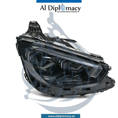 Mercedes-Benz E Class W213 Headlight, Dynamic LED, USA Type, Right Side - OEM Part Number 2139067408
