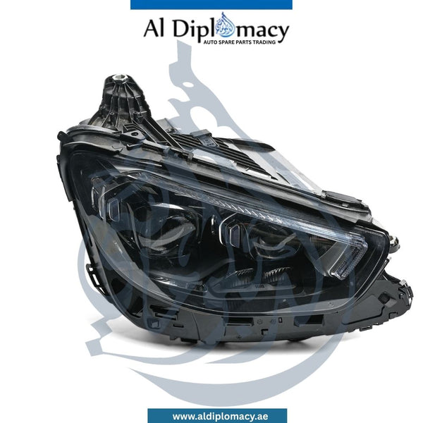 Mercedes-Benz E Class W213 Headlight, Dynamic LED, USA Type, Right Side - OEM Part Number 2139067408