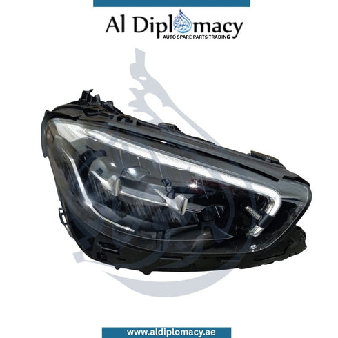 Mercedes-Benz E Class W213 Headlight, Led, Right Side Complete OEM 2139066408
