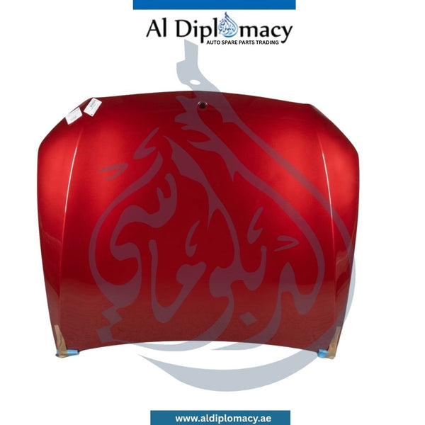 Mercedes-Benz E Class W213 Hood, Hyacinth Red Metallic - Used OEM Part Number 2138800357
