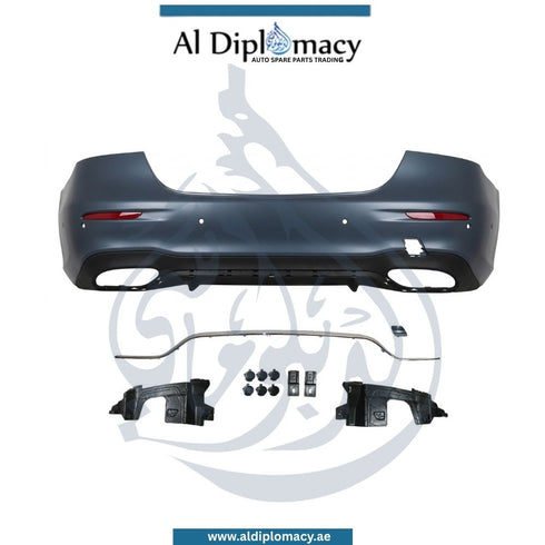 Mercedes-Benz E Class W213 Rear Bumper, Amg Sport, Complete Part Number 2138854405 China Brand