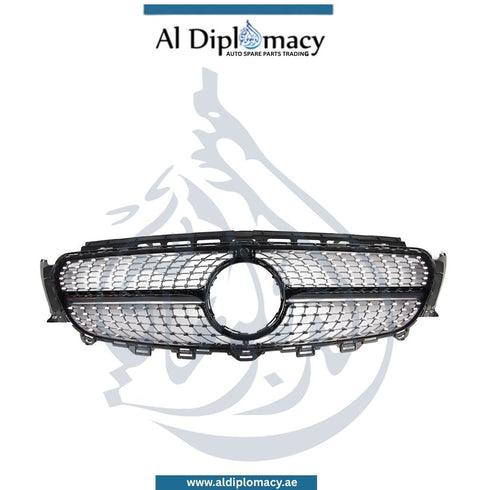 Mercedes-Benz E Class W213 show grille E43 diamond style, silver, China
