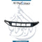 Mercedes-Benz E Class W214 Front Bumper Lower Grille, Center - Used OEM Part Number A2148857402