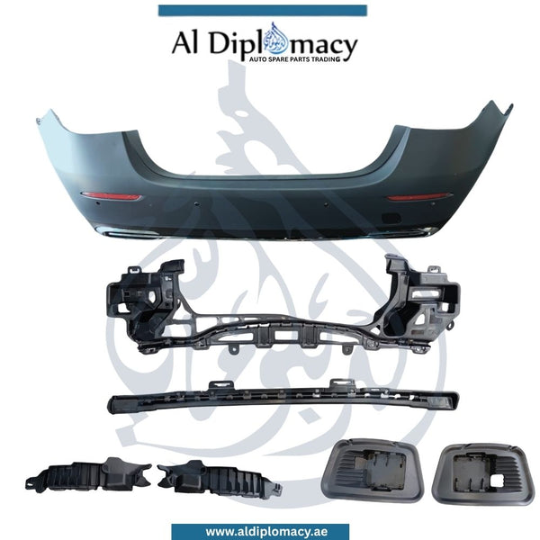 Mercedes-benz E Class W214 Rear Bumper, With Sensor Hole, Normal, Complete - China OEM Part Number A2148808703