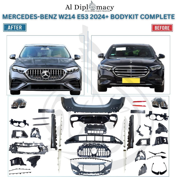 Mercedes-Benz W214 E53 2024+ Bodykit Complete China Front Rear Bumper Side Skirt Grille Exhaust Tips