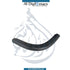 Left Side End Strip Rear, Grey for Mercedes-Benz OEM A4636988900 7C45, Original Brand