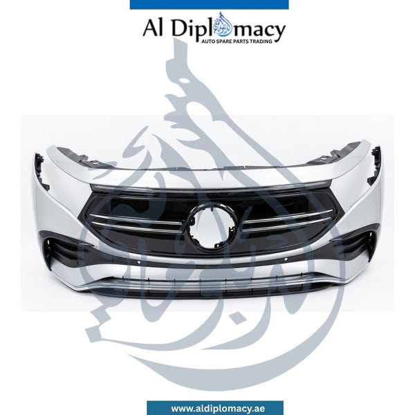 Mercedes-Benz EQA Class H243 Front Bumper, With Sensor Hole, AMG, Complete - OEM Part Number A2438809701 Used