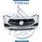Mercedes-Benz EQA Class H243 Front Bumper, With Sensor Hole, AMG, Complete - OEM Part Number A2438809701 Used