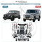 W463 Brabus Bodykit Size Fit Old Models, Front Bumper, Rear Bumper, Hood, Fenders, Headlights, Grille, Headlights Frame, Stoplight, Wheel Arch, And Mirror, Mercedes-Benz G Class W463 Models By China