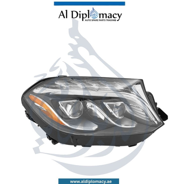 Mercedes-Benz GL Class X166 Dynamic LED Headlight Complete Right Side - Used OEM Part Number 1668202800