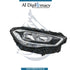 Mercedes-Benz Gla Class H247 Headlight, Normal, Right Side - OEM Part Number 2479065801 Hella
