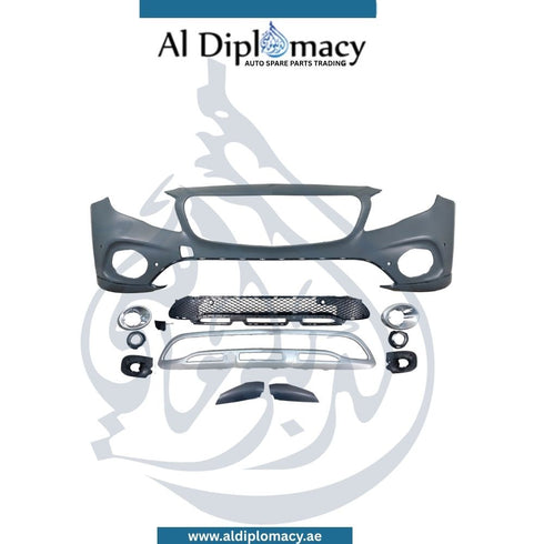 Mercedes-benz GLA CLASS X156 FRONT Bumper, WITH Sensor HOLE, Normal, Complete - China - OEM Part Number A1568803800