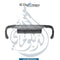 Mercedes-Benz Glb Class X247 Rear Bumper Diffuser - OEM Part Number A2478805307 Taiwan