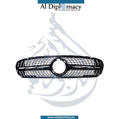 Mercedes-Benz Glc Class Show Grille Diamond Style Black OEM 2538888500 9040
