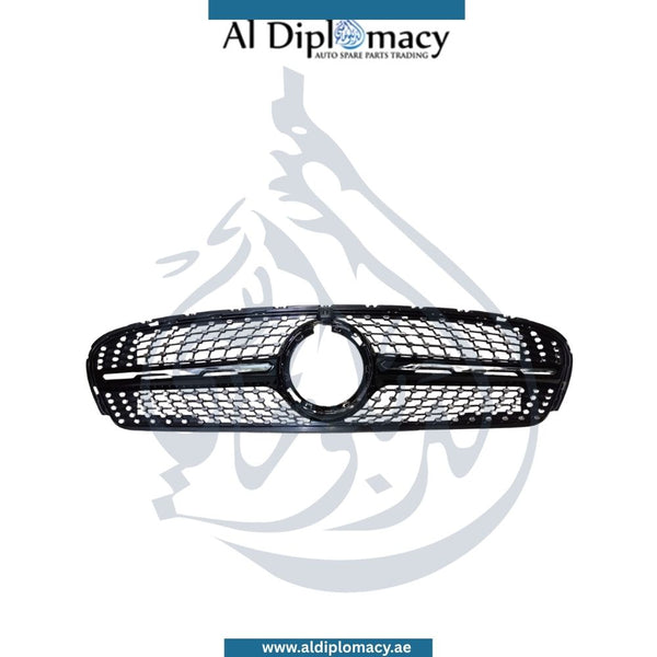 Mercedes-Benz Glc Class Show Grille Diamond Style Black OEM 2538888500 9040
