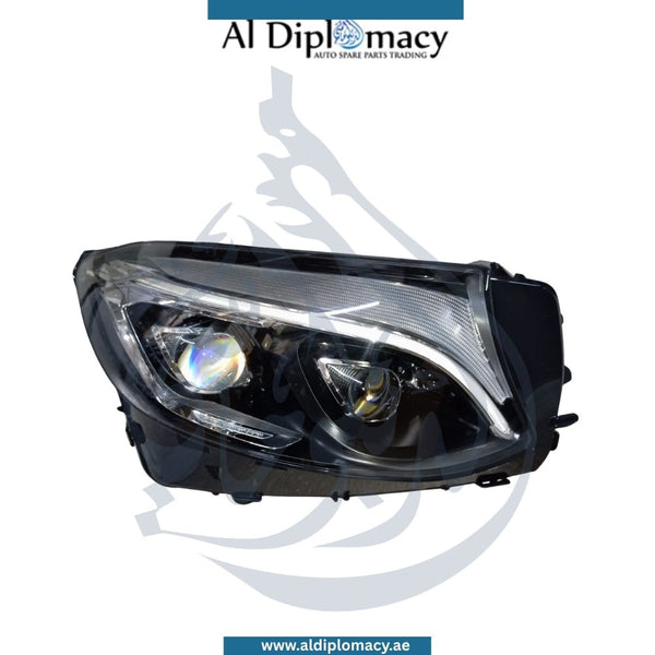 Mercedes-Benz GLC Class X253 Headlight upgrade from normal to full LED, left side OEM 2539061501 China