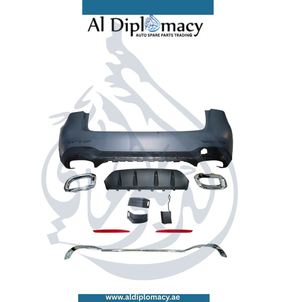 Mercedes-benz GLC Class X253 GLC CLASS REAR Bumper, WITH Sensor HOLE, AMG, Complete - China - OEM Part Number A2538800007