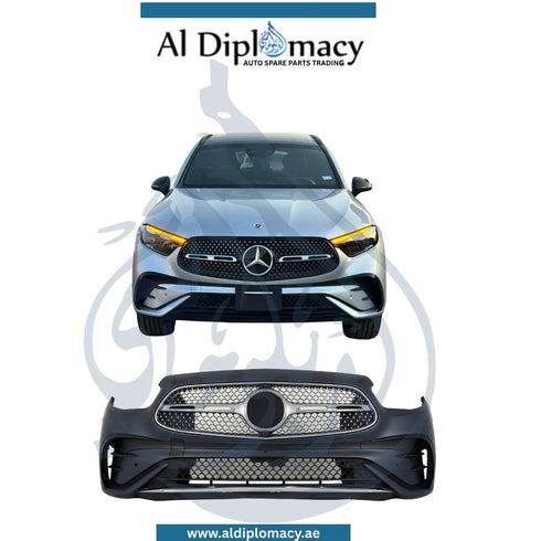 Mercedes-benz GLC Class X254 GLC CLASS FRONT Bumper, WITH Sensor HOLE AND SHOW Grille, AMG, Complete - China - OEM Part Number A2548851501