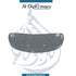 Mercedes-benz GLC Class X254 GLC CLASS ROOF Rear Spoiler Attachment - Used - OEM Part Number A2547900000