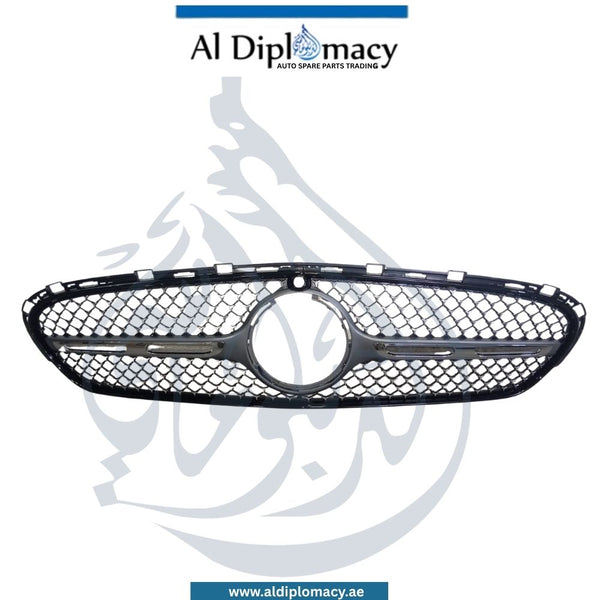 Mercedes-Benz Glc Class X254 Show Grille, Diamond Style, Silver - OEM Part Number 2548806703 China