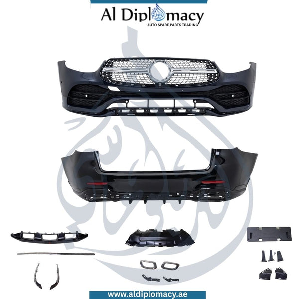 Mercedes-Benz GLC X253 AMG Style Bodykit 2018-2022 with Front and Rear Bumper Grille China