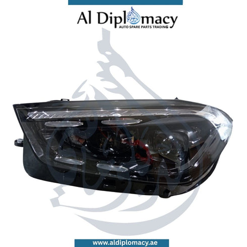 Mercedes-Benz Gle Class W167 Headlight, Static LED, Upgrade To 2024 Look, Left Side, Empty - OEM Part Number 1679064311 China