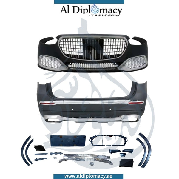 Mercedes-Benz GLE W167 Maybach Style Bodykit 2020 Complete with Front and Rear Bumper Grille and Wheel Arches China