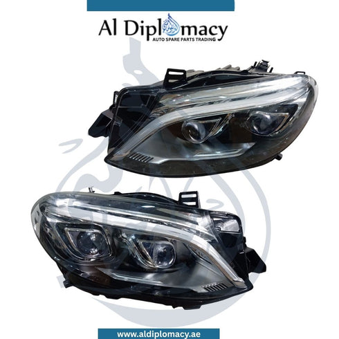 Mercedes-benz Headlight, Dynamic LED, Left Side, Complete - China - OEM Part Number A1668200759