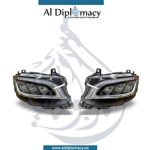 Mercedes-benz Headlight, Upgrade FROM Normal TO LED, Right Side - China - OEM Part Number 9109060100
