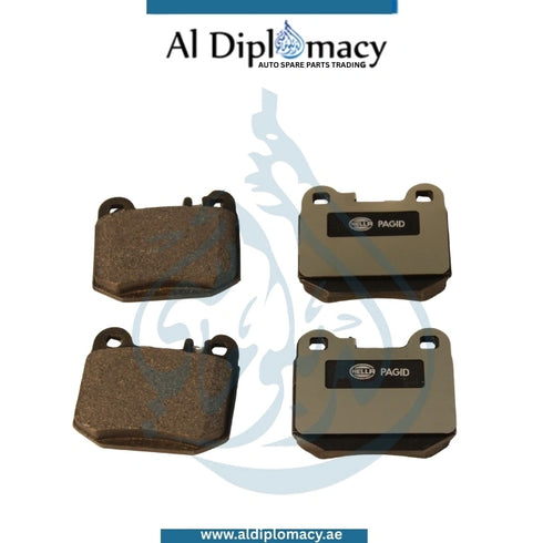 Mercedes-Benz M Class W163 Rear Brake Pad 8DB355008831, Hella - Part Number 1634201120