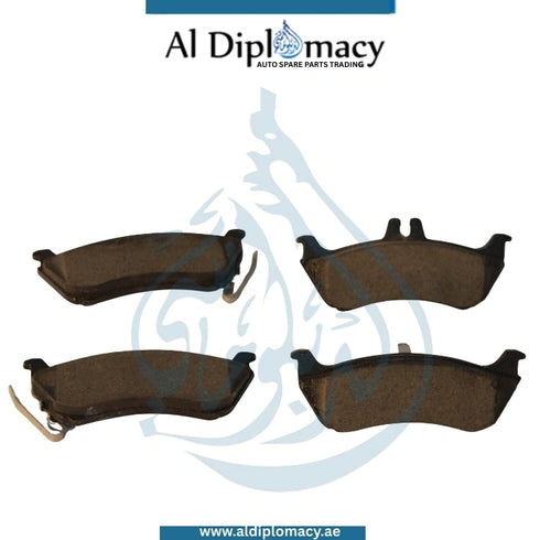 Mercedes-Benz M Class W163 Rear Brake Pad 8DB355009241, Hella - Part Number 1634200520