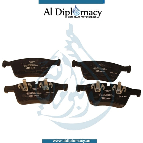 Mercedes-Benz M Class W164 Front Brake Pad 8DB355014191, Hella - Part Number 1644202520