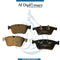 Mercedes-Benz M Class W164 Front Brake Pad 8DB355020031, Hella - Part Number 1644200920