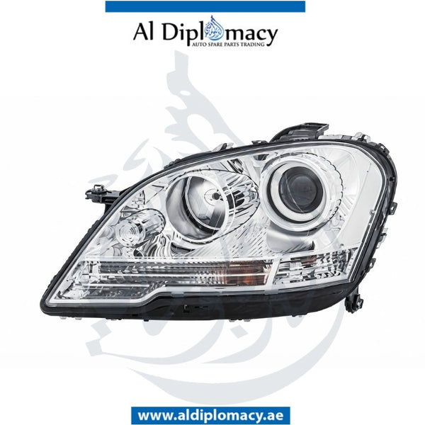Mercedes-Benz ML Class W164 Headlight Bi Xenon Left Side - OEM Part Number A1648200961 Hella